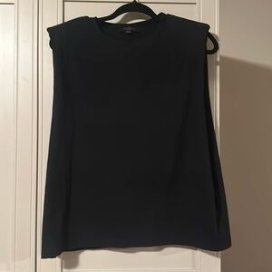 AllSaints cotton padded tank top